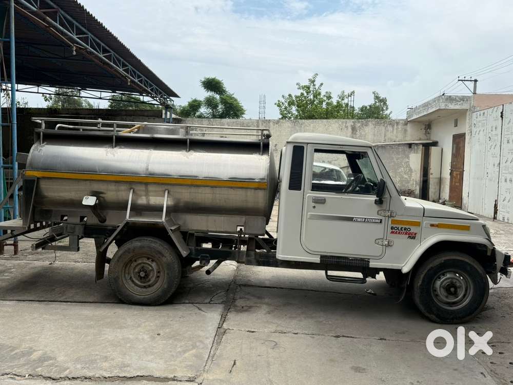Mahindra Bolero Pik-up  With Heavy (304)steel Body For Carrying Milk