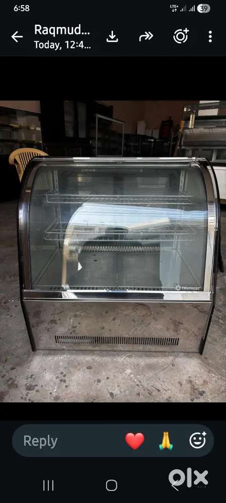 Table top air cool display firdge Trufrost