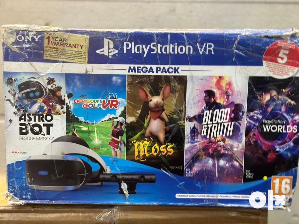 Sony Playstation VR Mega Pack (Just Open Box) New Condition (White) - Games  & Entertainment - 1787240643