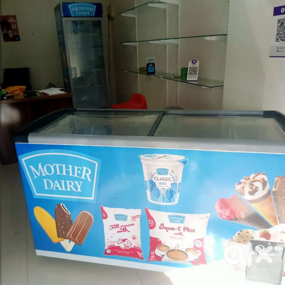 Sell voltas glass top deep fridge