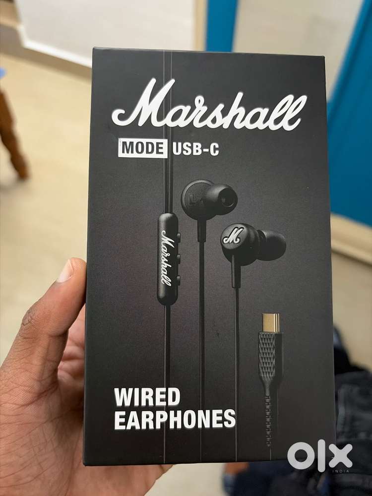 Marshall wired earphones