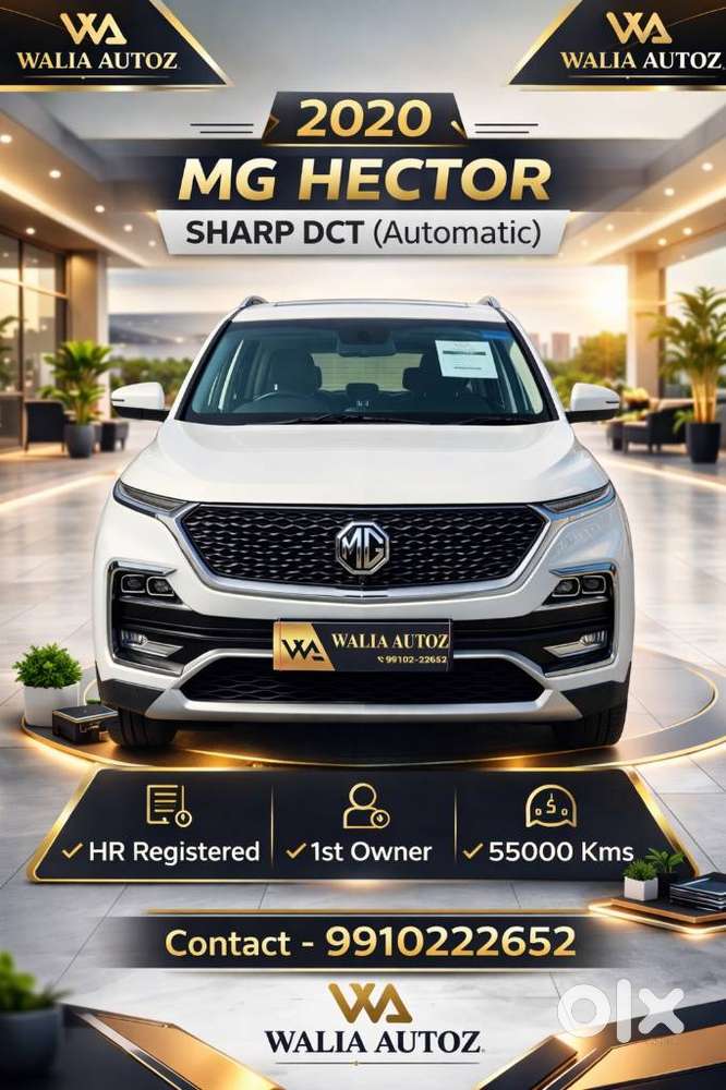 Mg Hector 1.5 Dct Sharp, 2020, Petrol