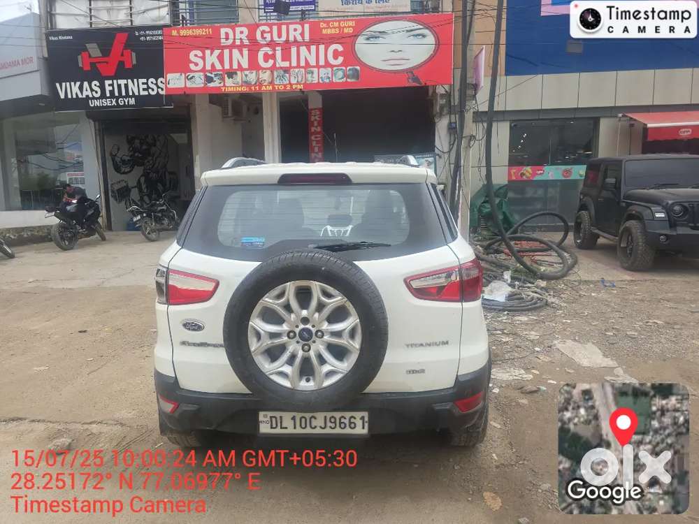 Ford Ecosport 2017 Diesel 85000 Km Driven With Full Company Service.