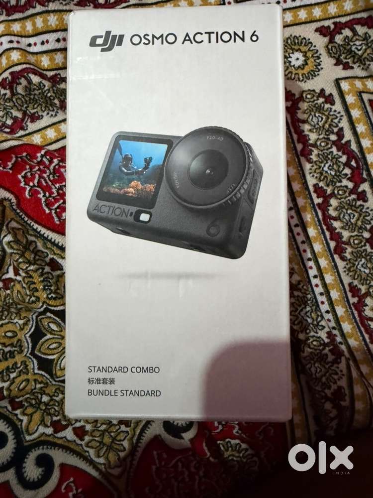 DJI Osmo Action 6 Standard Combo  Like New  Bill & Warranty