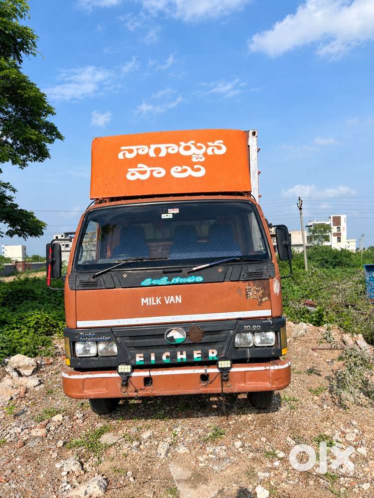 Eicher 10.95, Model 2010, liquid Puff Container Box, Running Condition
