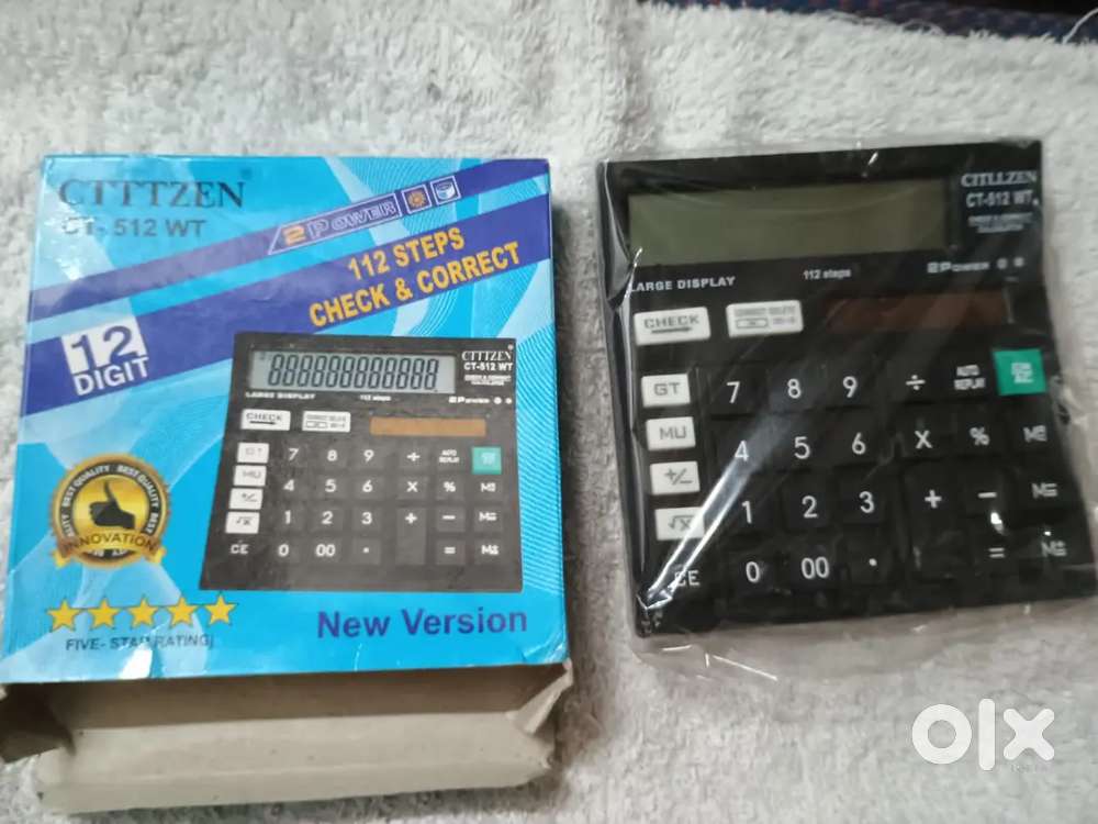 CTTTZEN CT-512WT 12 Digit Desktop Calculator (New Version)