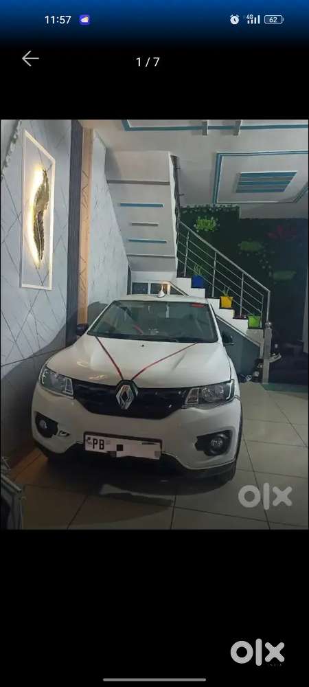 Renault Kwid White Colour All Documents Completed