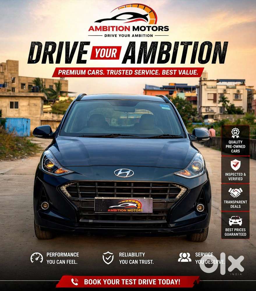 Hyundai Grand I10 Nios Amt Sportz, 2021, Petrol