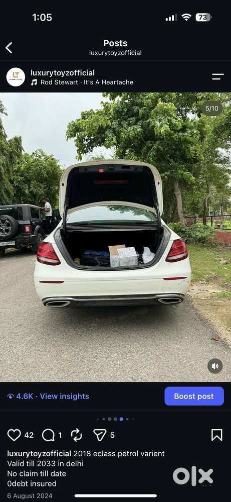 Mercedes-benz E-class Expression E 200, 2018, Petrol