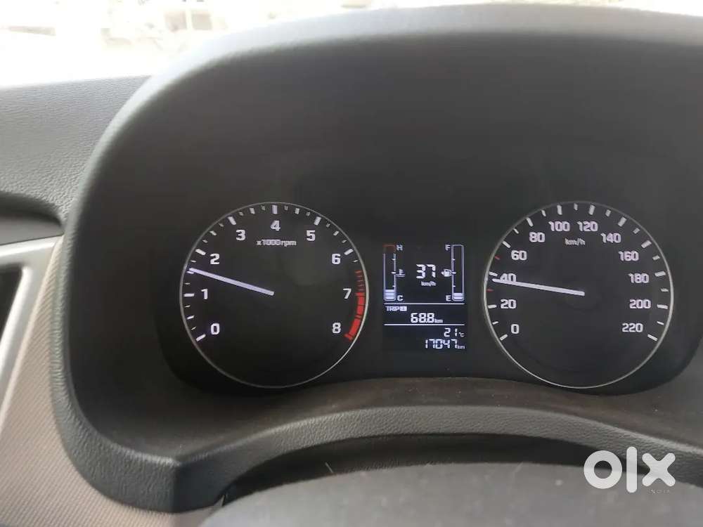 Hyundai Creta 2017 Petrol 17000 Km  Single Hand Driven