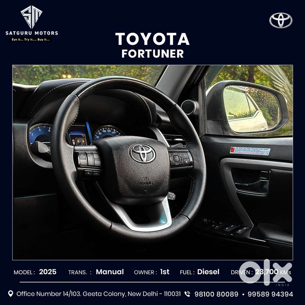 Toyota Fortuner 4x2 Mt 2.8 Diesel, 2025, Diesel