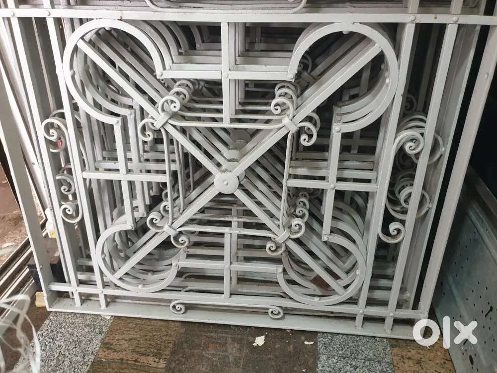 Jali Antique jaali Security window grill Iron Window grill Window jali ...