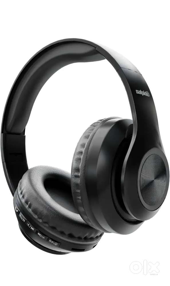 Wireless Bluetooth Headphones, 5.3, Over Ear, Deep Bass, Black