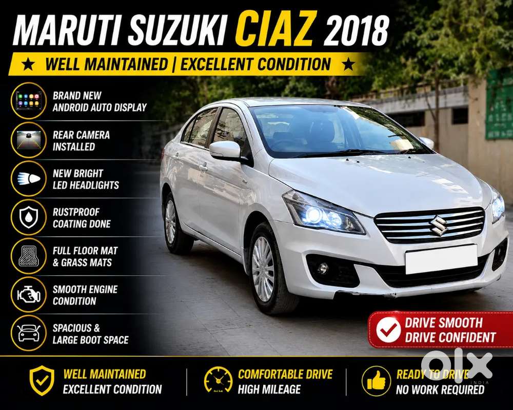 Less Driven Car With Brand New Android Auto Compatible Display