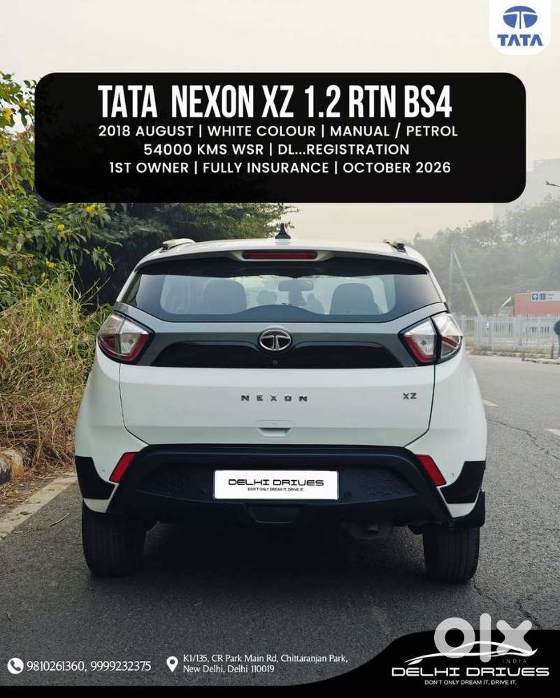 Tata Nexon 1.2 Revotron Xz, 2018, Petrol