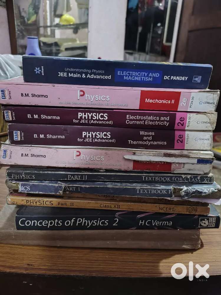 JEE Books- physics, chemistry, maths