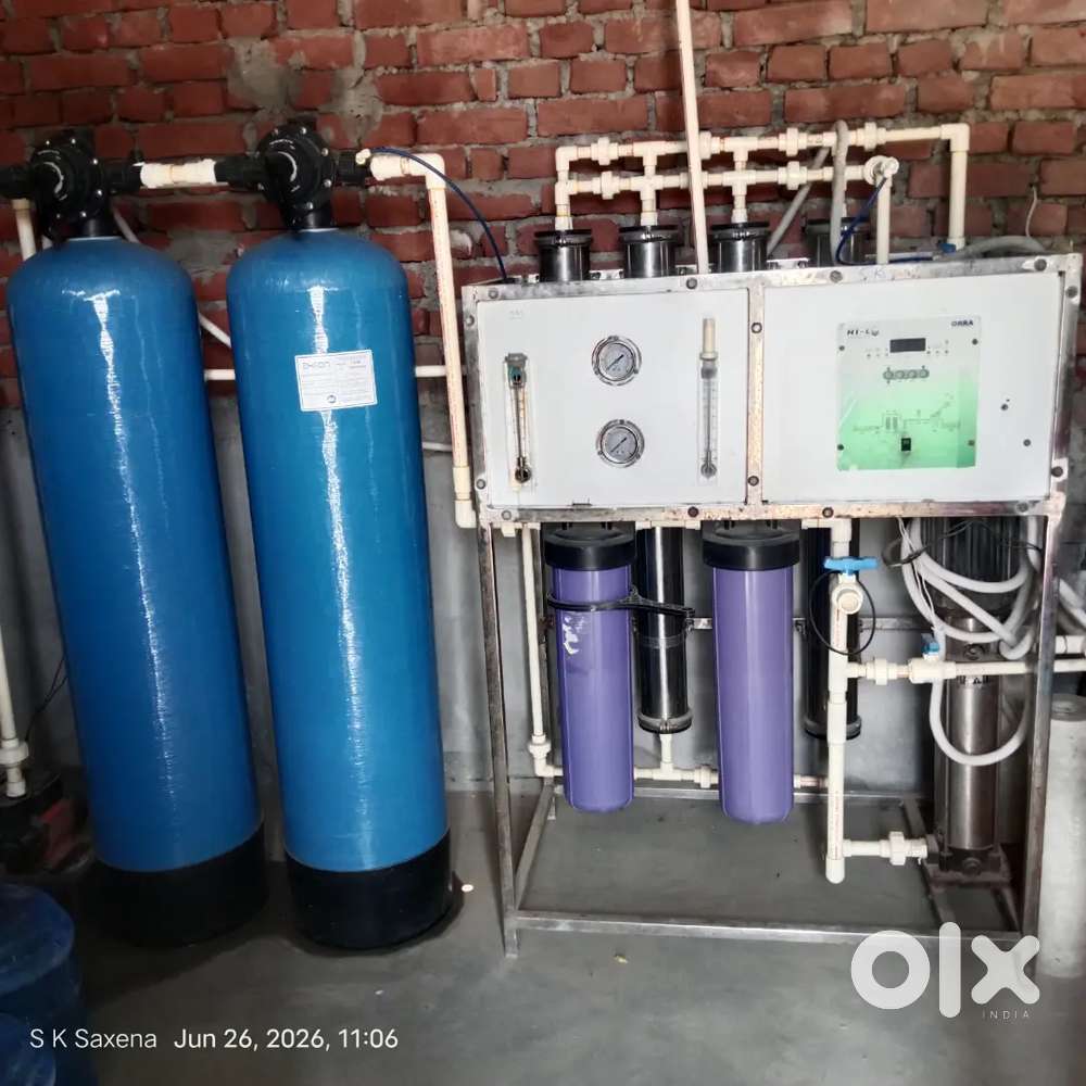 Ro plant  with chiller