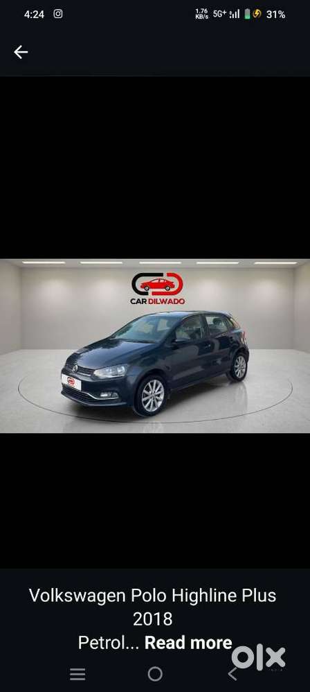 Volkswagen Polo, 2018, Petrol