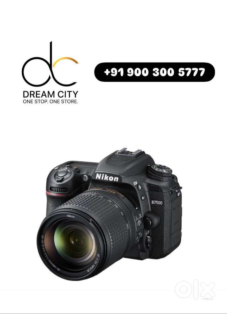 18 140mm Lens D7500 Nikon Camera Price Nikon D7500 DSLR Camera - Main Image