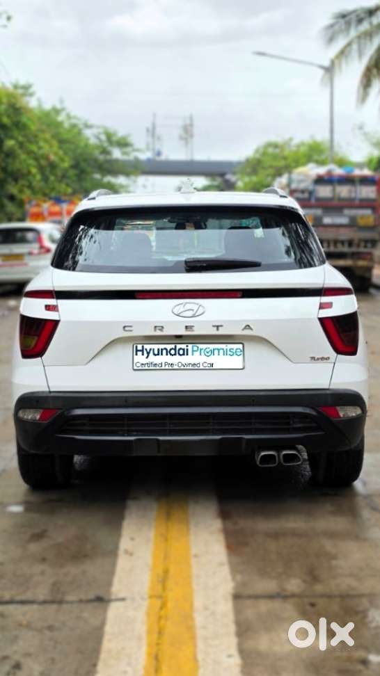 Hyundai Creta 1.4 Sx (o) Turbo Petrol Dct, 2022, Petrol