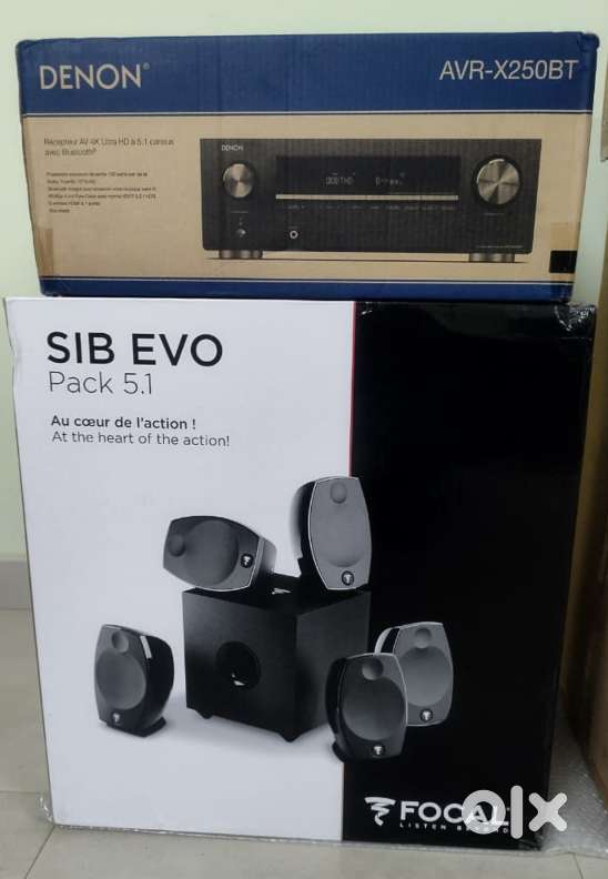 focal 5.1 package + denon 250bt