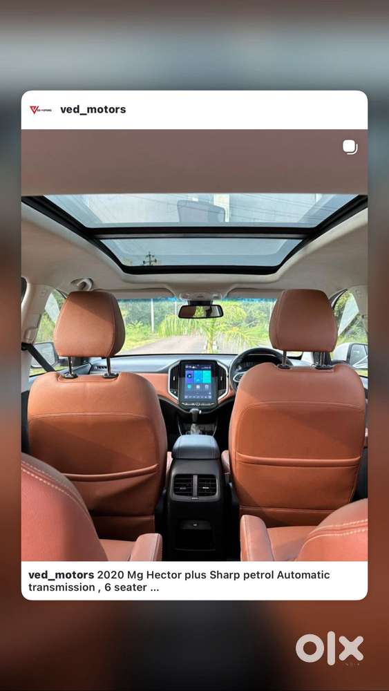 Mg Hector Plus 1.5 Hybrid Sharp Turbo 6 Str, 2020, Petrol