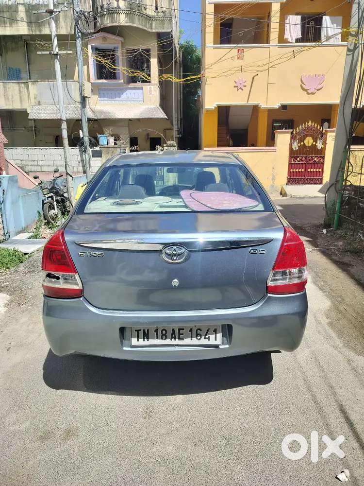 Toyota Etios Gd Diesel In Good Condition  Grey Color White Board Car