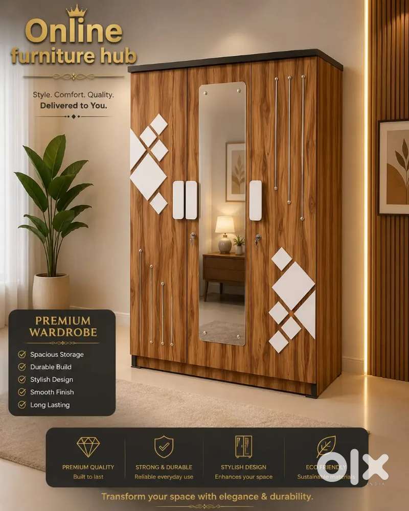 Cupboard 3 doors brand new offer limited 35$#53