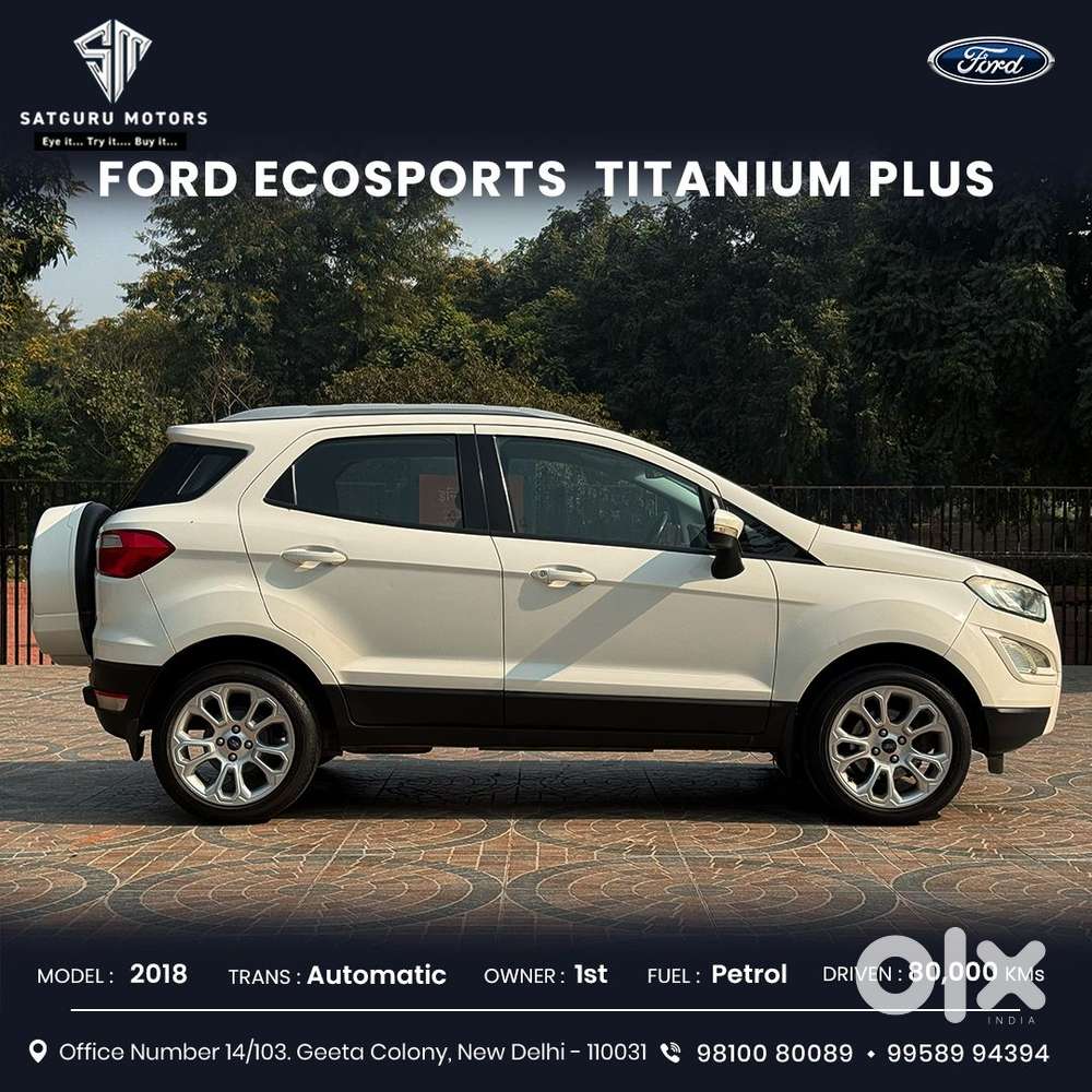 Ford Ecosport 1.5 Ti-vct Titanium (o) At, 2018, Petrol