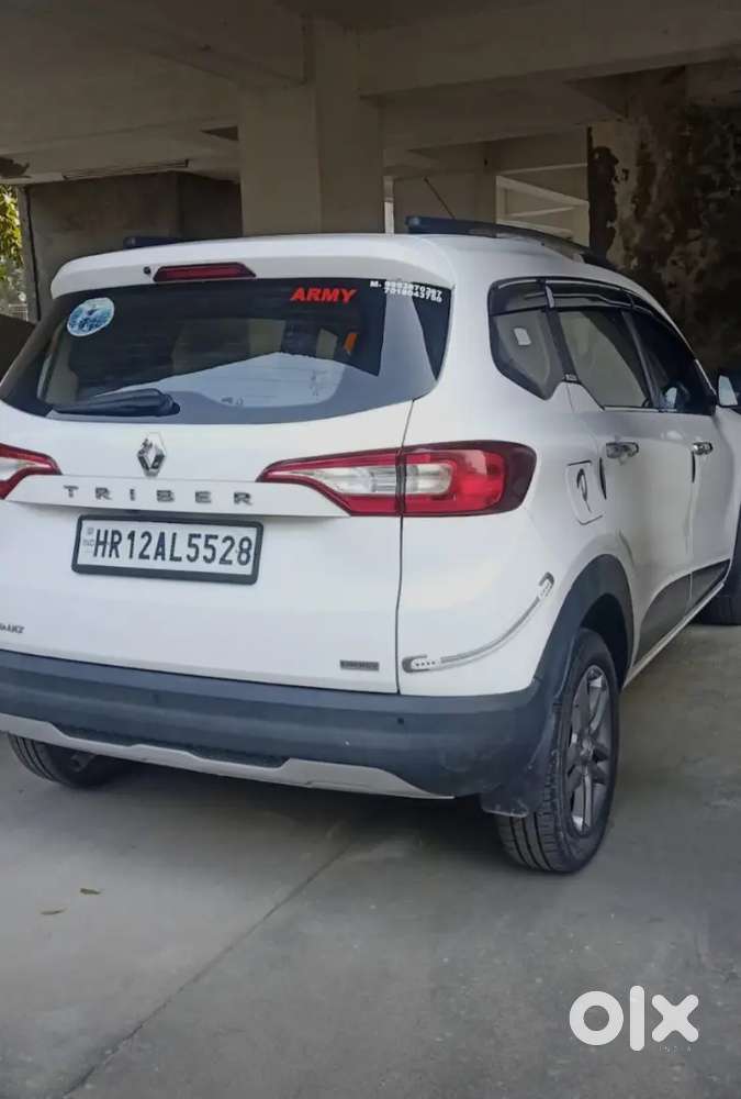 Renault Triber Top Model Rohtak Haryana Registration.