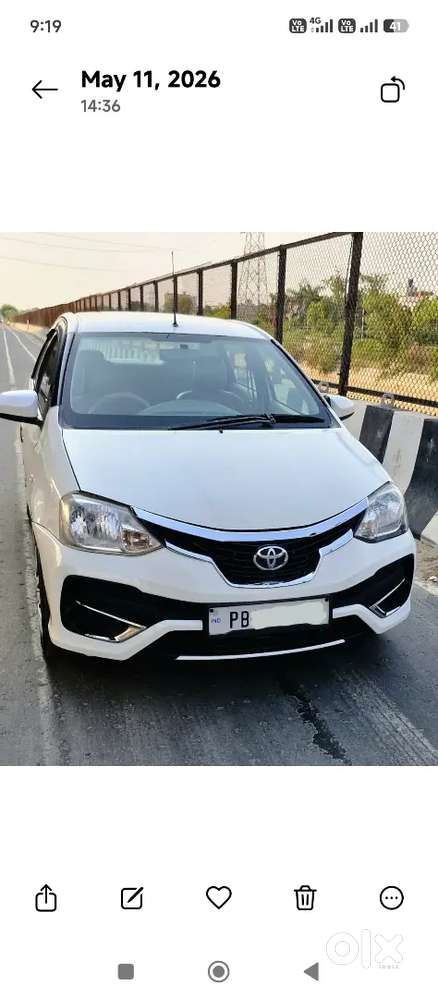 Toyota Etios Vx 2016 Diesel New Connection As Showroom
