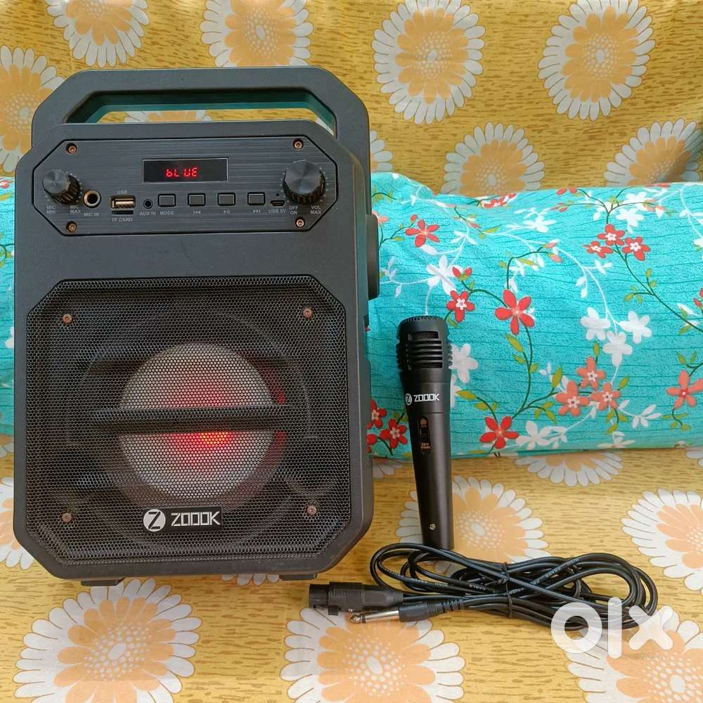 Z Zook rocker 20w bluetooth party Speaker, usb, FM,Karaoke Mike audio