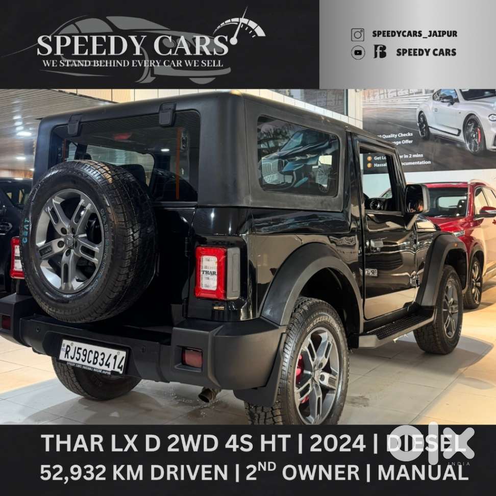 Mahindra Thar Lx Hard Top Diesel Mt Rwd, 2024, Diesel