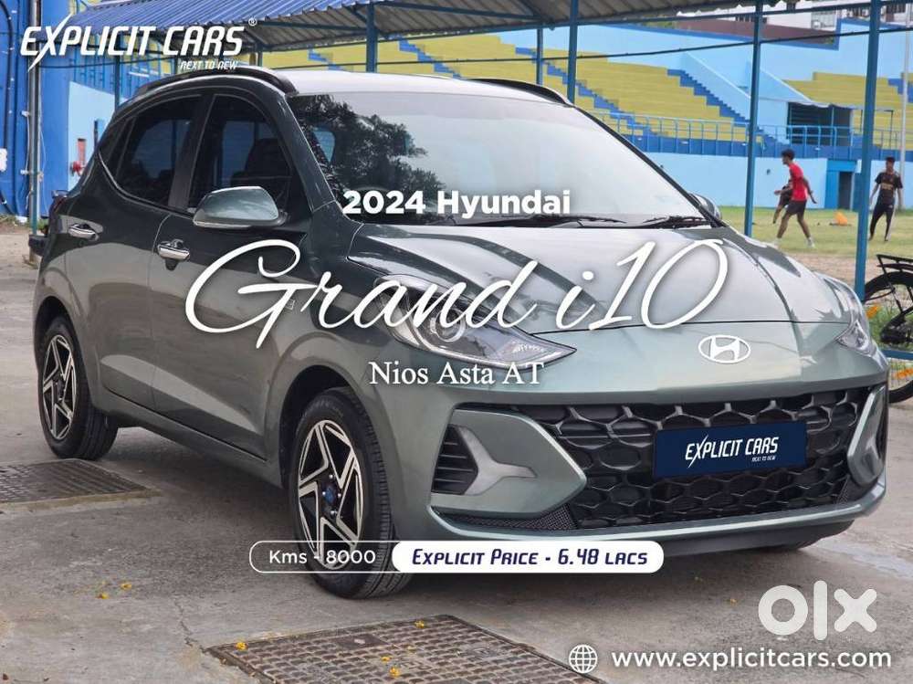 Hyundai Grand I10 Nios Asta 1.2 Kappa Amt, 2024, Petrol