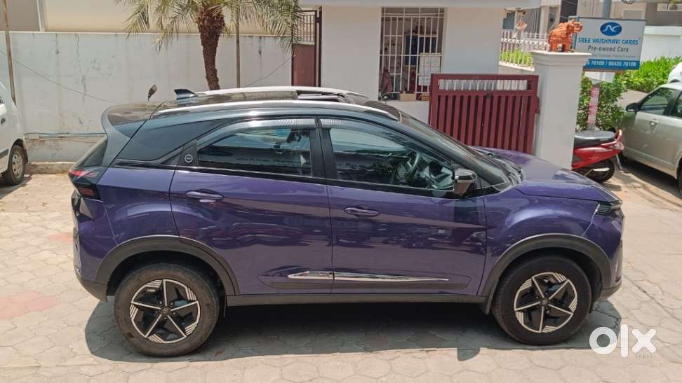 Tata Nexon Fearless Plus S Purple 1.2 Revotron Petrol 7dca Dt, 2023,..
