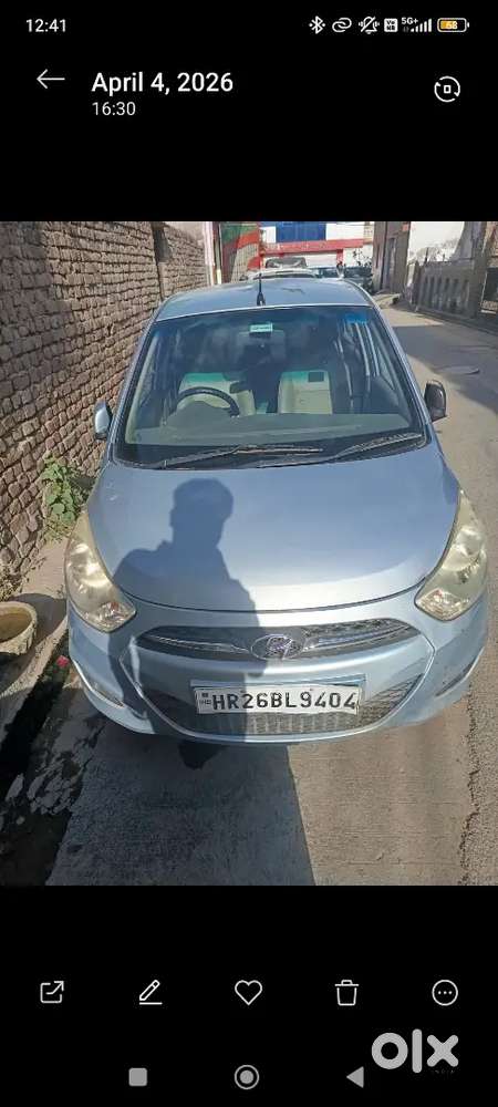 Hyundai I10 2011aug Last  Petrol 73000 Km Driven
