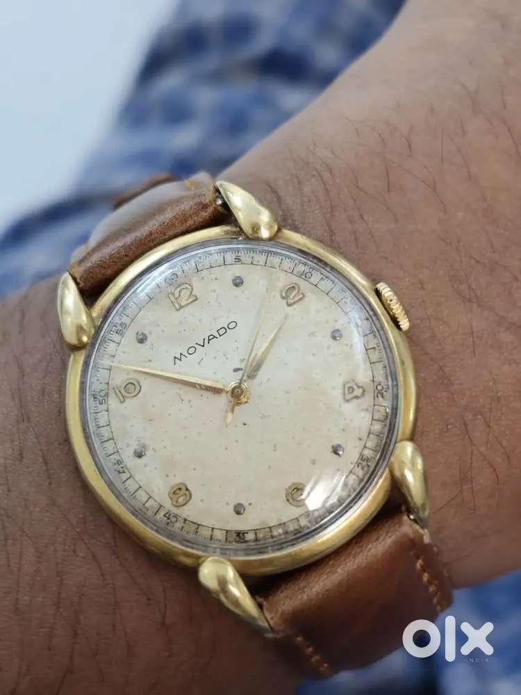 MOVADO 18 CARAT SOLID GOLD WATCH Men 1803460622