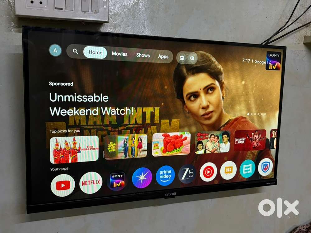  CROMA 32” LED TV – Excellent Condition