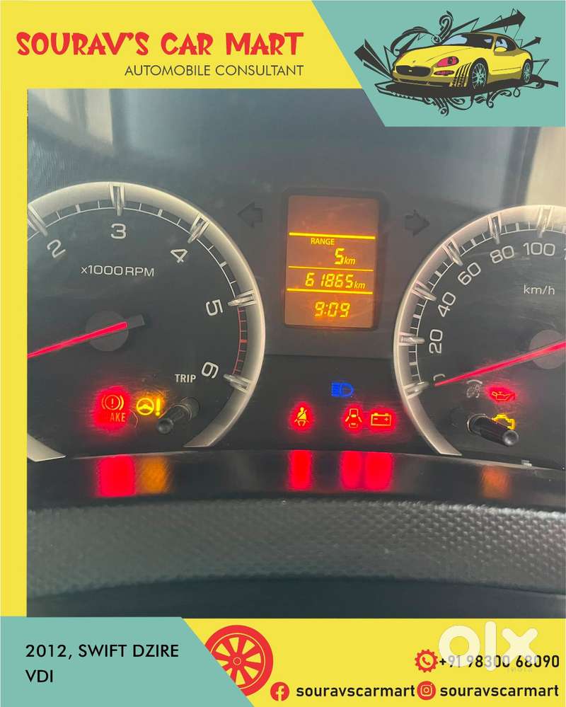 Maruti Suzuki Swift Dzire Vdi, 2012, Diesel
