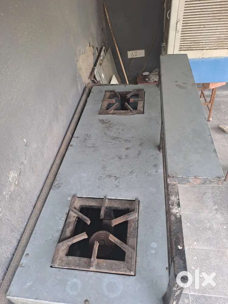 Dual burner gas bhatti for sale