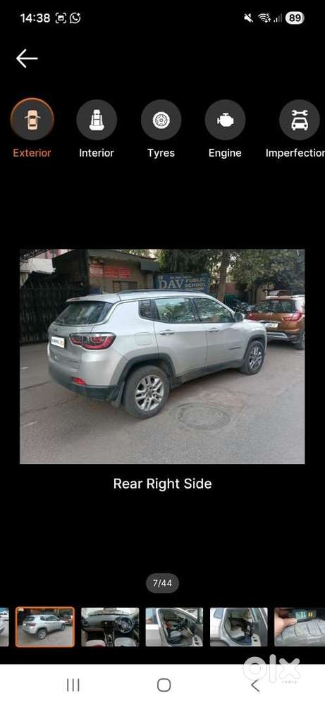 Jeep Compass 2018 Diesel 100800 Km Driven