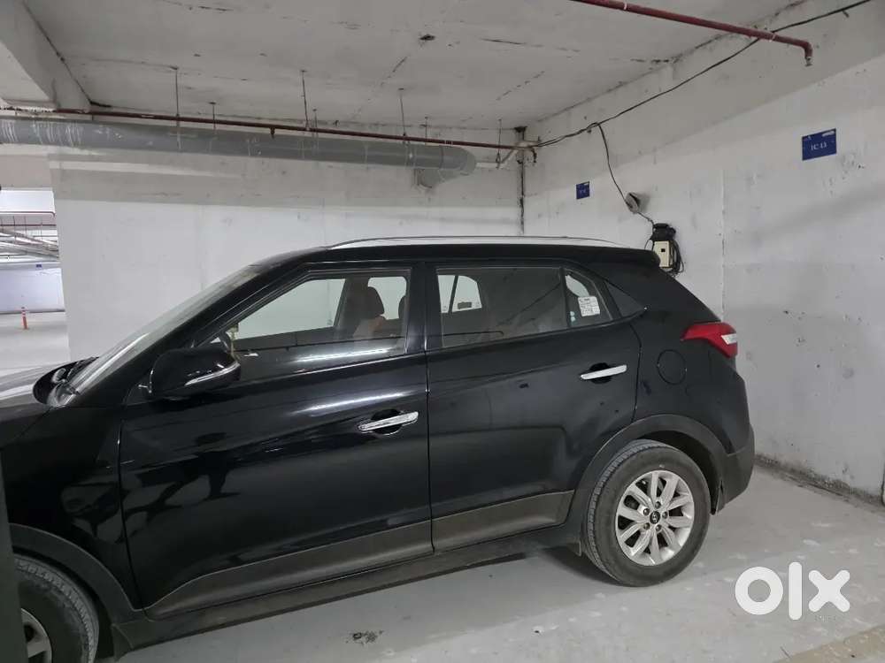 Hyundai Creta 1.6 Sx 2019 Black Colour Single Hand Driven