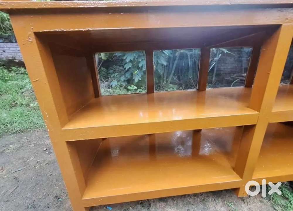 Wooden display counter/ shelf