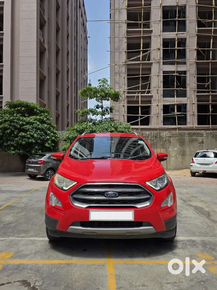 Ford Ecosport Titanium+ Automatic  Single Owner  Race Red Colour