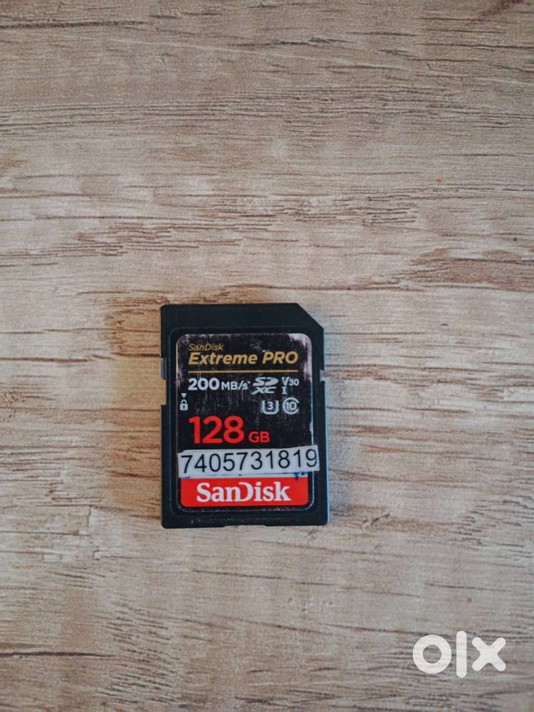 SanDisk Extreme Pro SDXC UHS I memory card