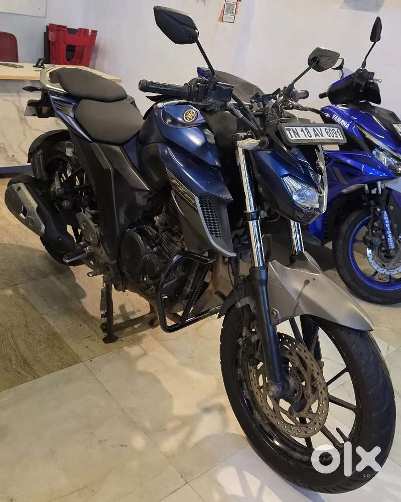 Yamaha FZ 250 BS4, 2019 Model, Matt blue colour, low kilometers
