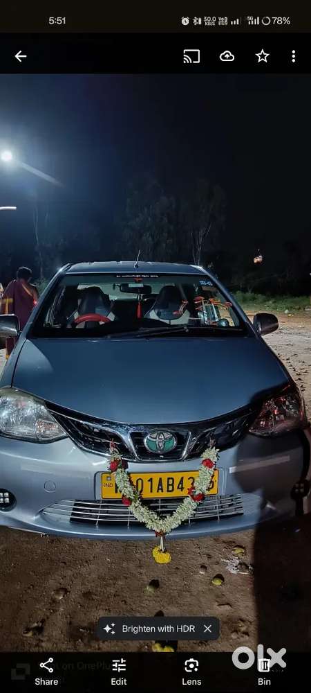 Toyota Etios 2012 Diesel 316000 Km Driven