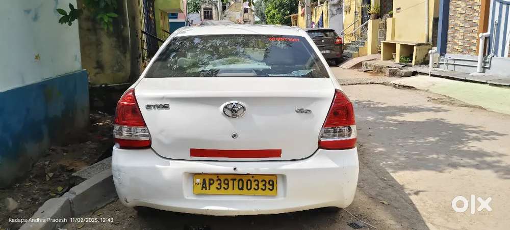 Toyota Etios 2016 Diesel 240000 Km Driven
