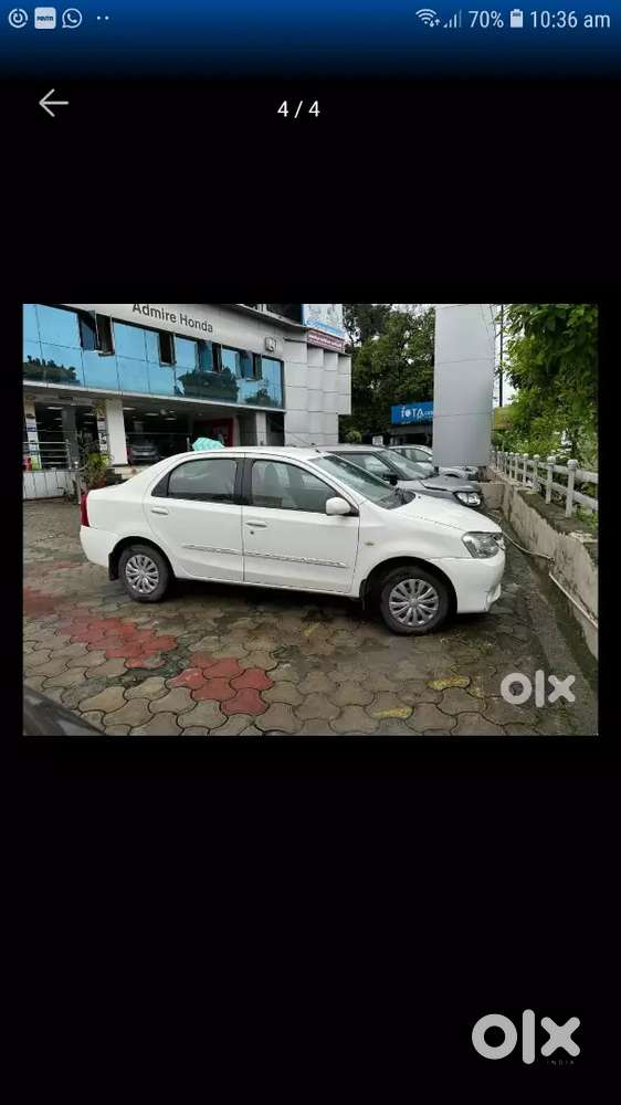 Toyota Etios 2012 Petrol 95000 Km Driven