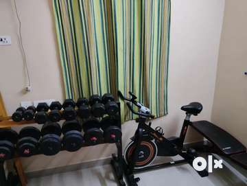 GYM EQUIPMENT BENCH DUMBBELLS EXERCISE BIKE DUMBELL RACK Gym Fitness 1789507424